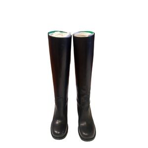 Bottega Veneta Black Over the Knee Boots
